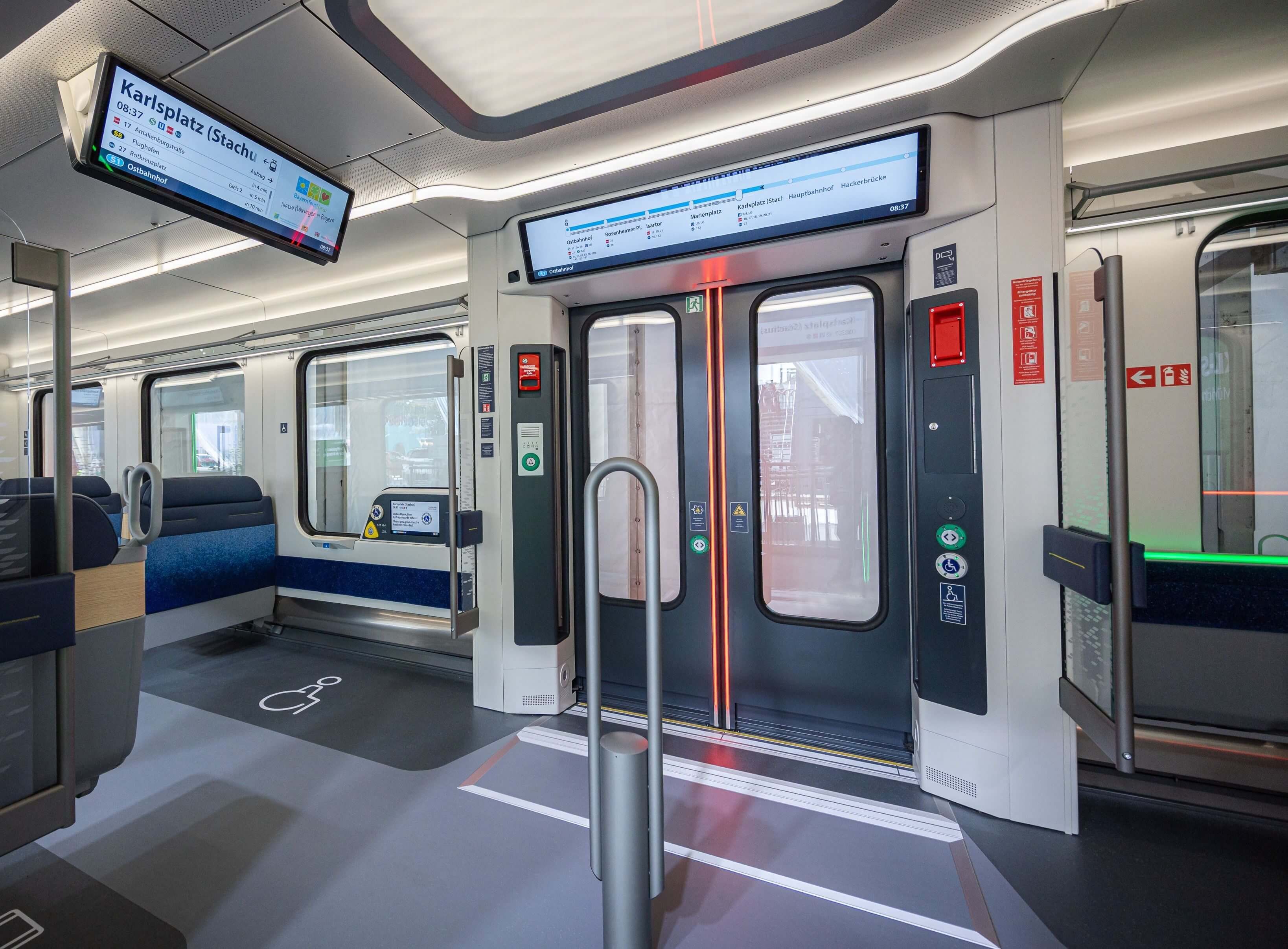 Munich S-Bahn Door Entrance